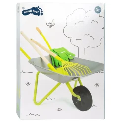 Small Foot - Metalen Kruiwagen met Tuingereedschap, 5dlg.