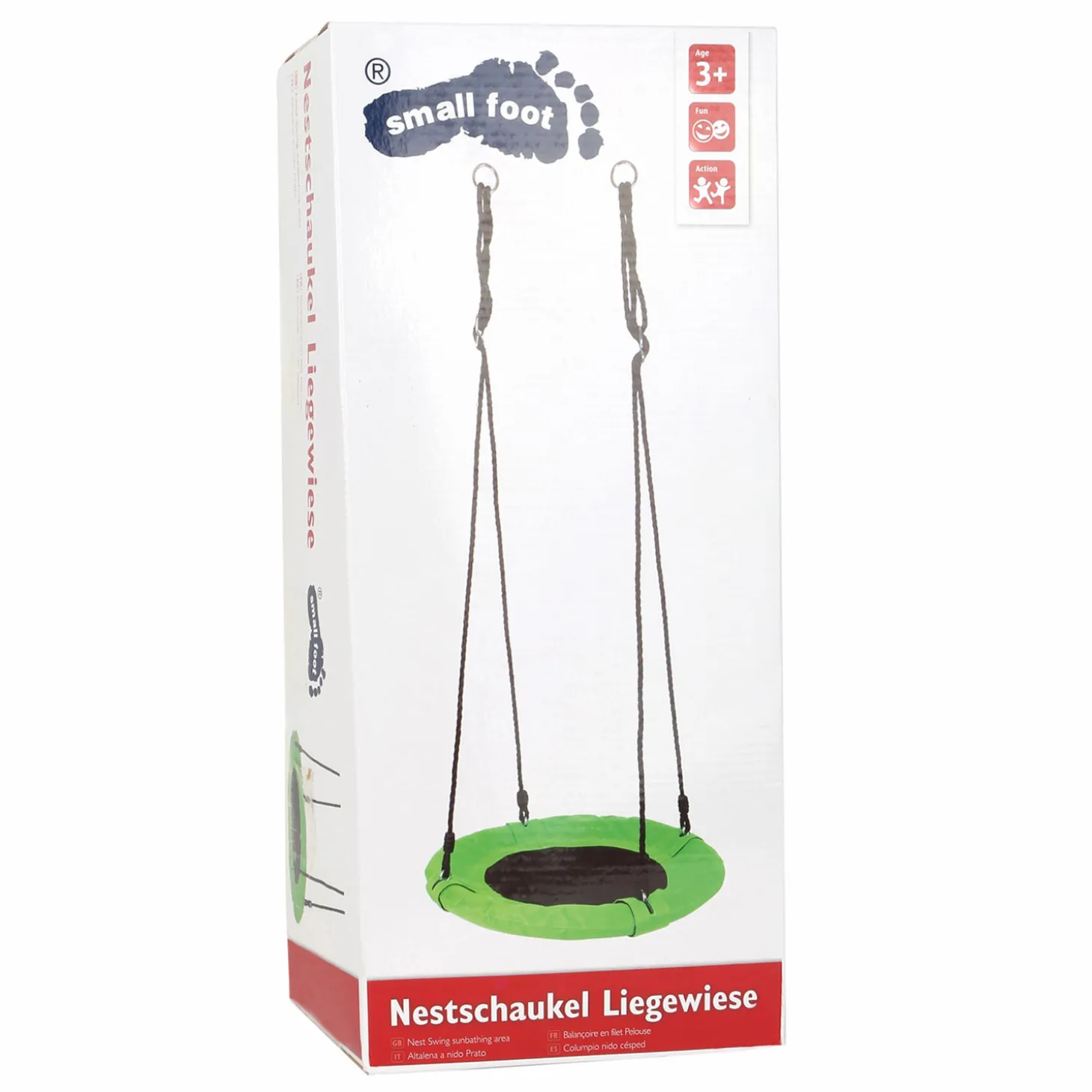 Small Foot - Nestschommel Groen, 62cm