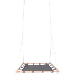 Small Foot - Nestschommel met Houten Frame, 100x100cm