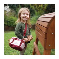 Small Foot - Paardenverzorgingsset met Tas Rood