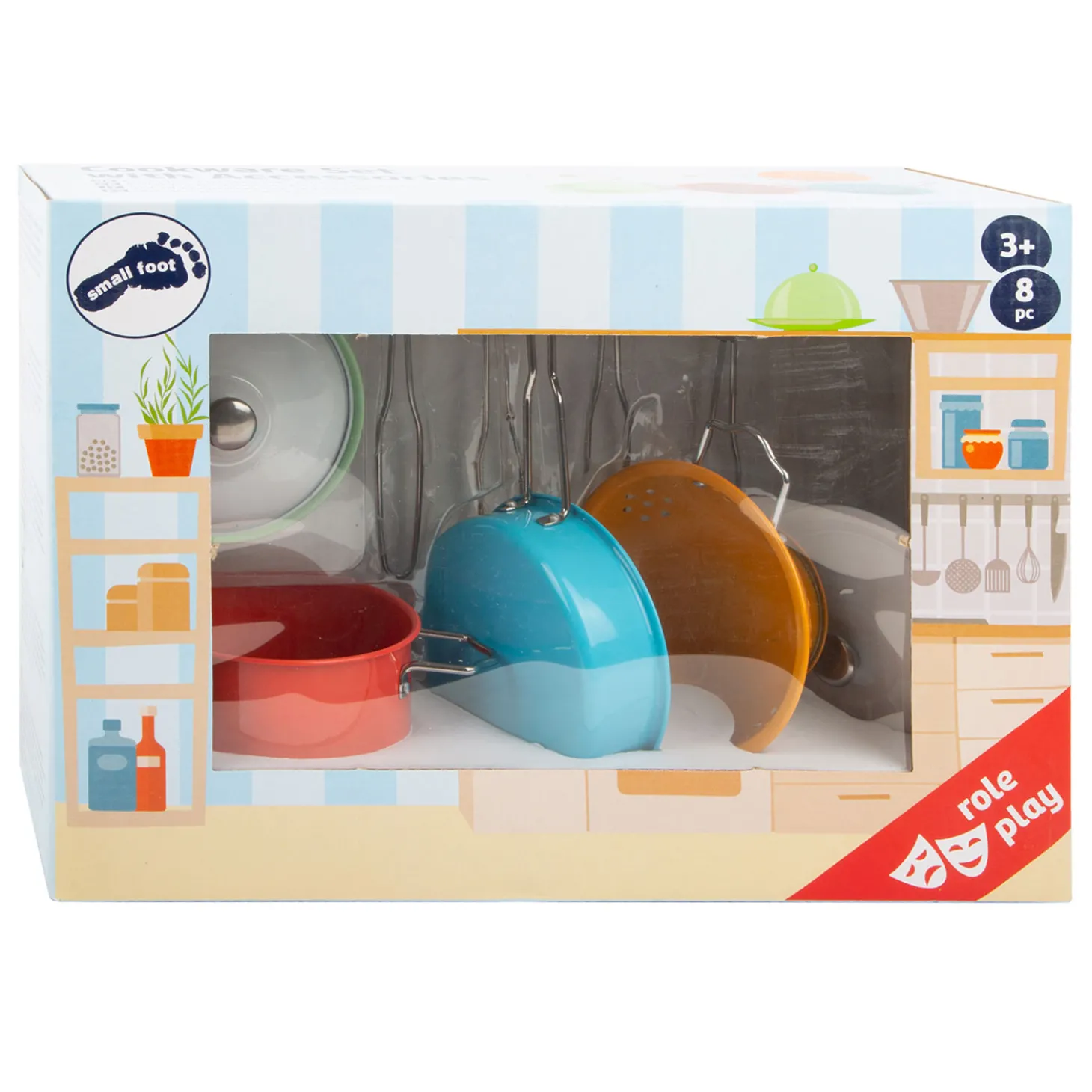 Small Foot - Pannen en Kookgerei, 8dlg.