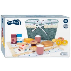 Small Foot - Picknickset met Houten Speeleten Tasty, 26dlg.