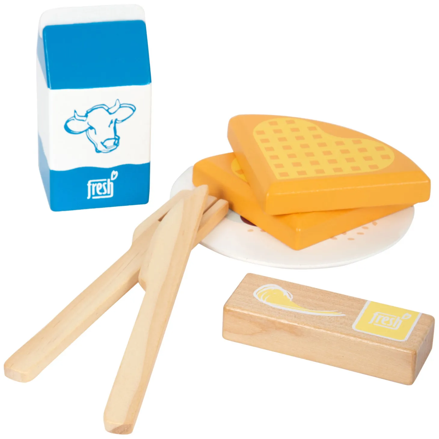 Small Foot - Picknickset met Houten Speeleten Tasty, 26dlg.