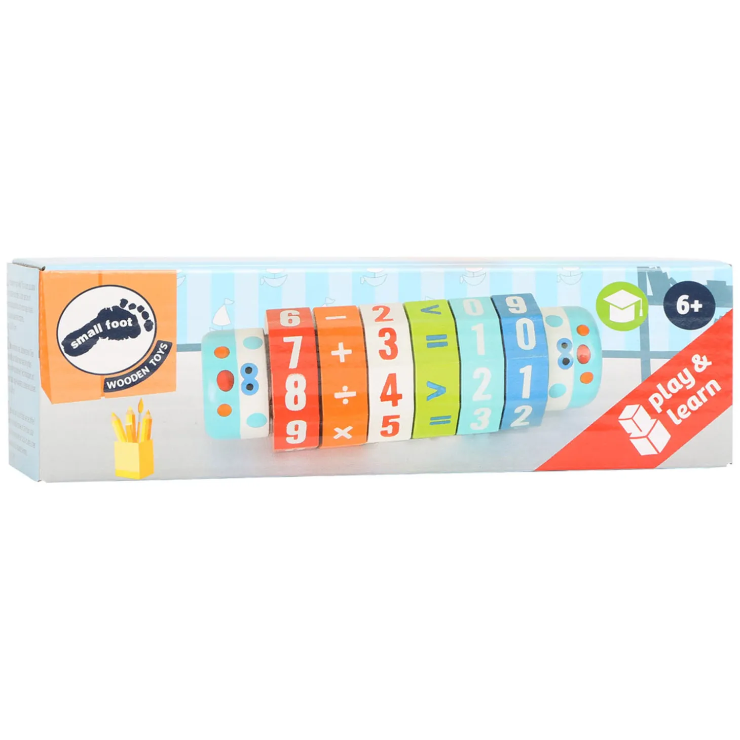 Small Foot - Rollende Rekenmachine Hout 1x1