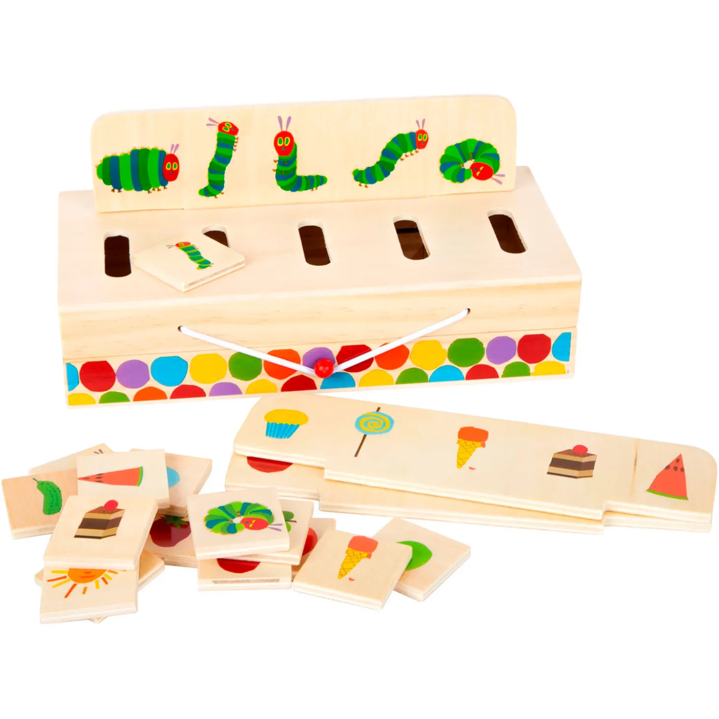 Small Foot - Rupsje Nooitgenoeg Afbeeldingen Sorteerbox