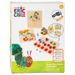 Small Foot  -  Rupsje Nooitgenoeg Houten Kleurenspel