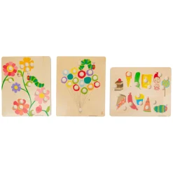 Small Foot - Rupsje Nooitgenoeg Houten Kleurenspel