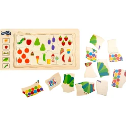 Small Foot  -  Rupsje Nooitgenoeg Lagenpuzzel, 36dlg.