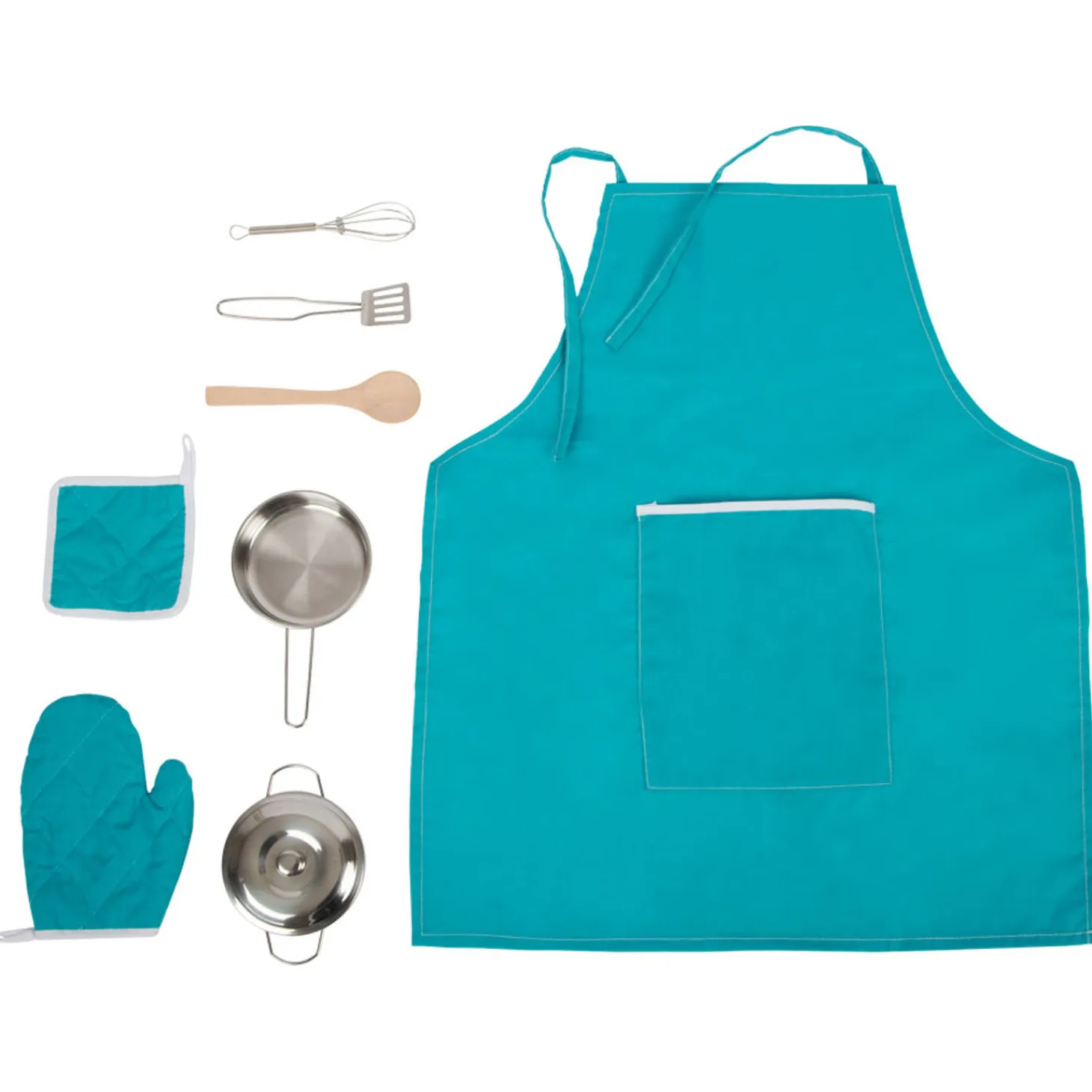 Small Foot - Speel Kookset met Schort, 9dlg.