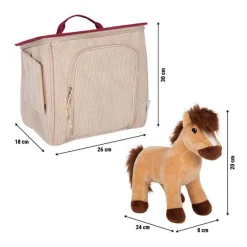 Small Foot - Speelset Paard met Stal en Accessoires in Tas