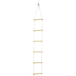 Small Foot - Touwladder met 6 Treden, 200cm