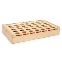 Small Foot  -  Vier op een Lijn Reisspel Hout