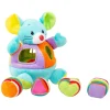 Small Foot - Vormenstoof Muis Pluche, 5dlg.