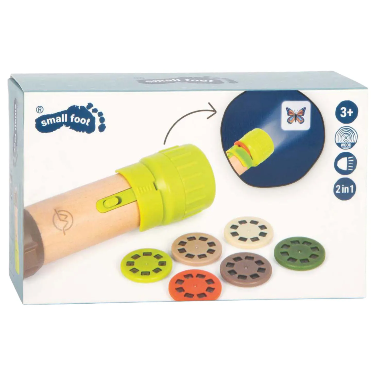 Small Foot - Zaklamp en Projector "Discover"