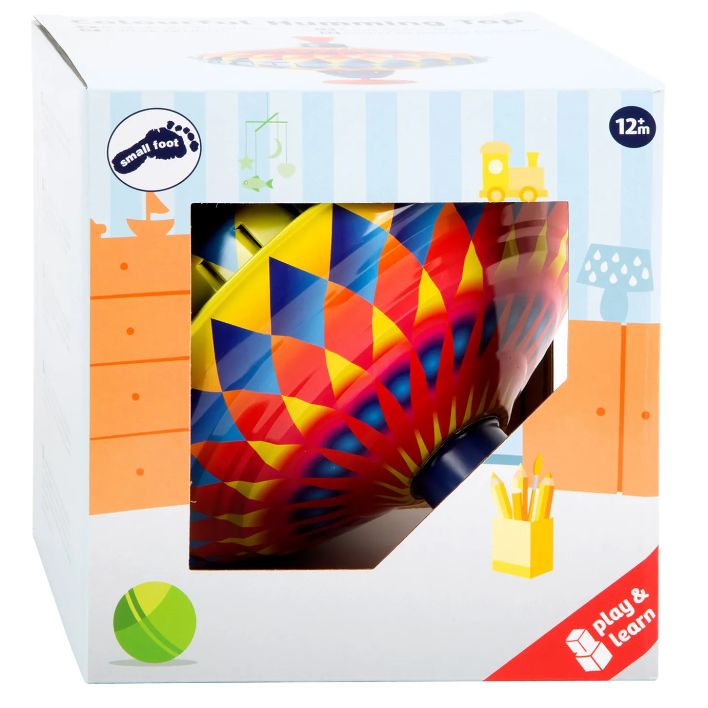 Small Foot - Zoemende Tol Kleurrijk