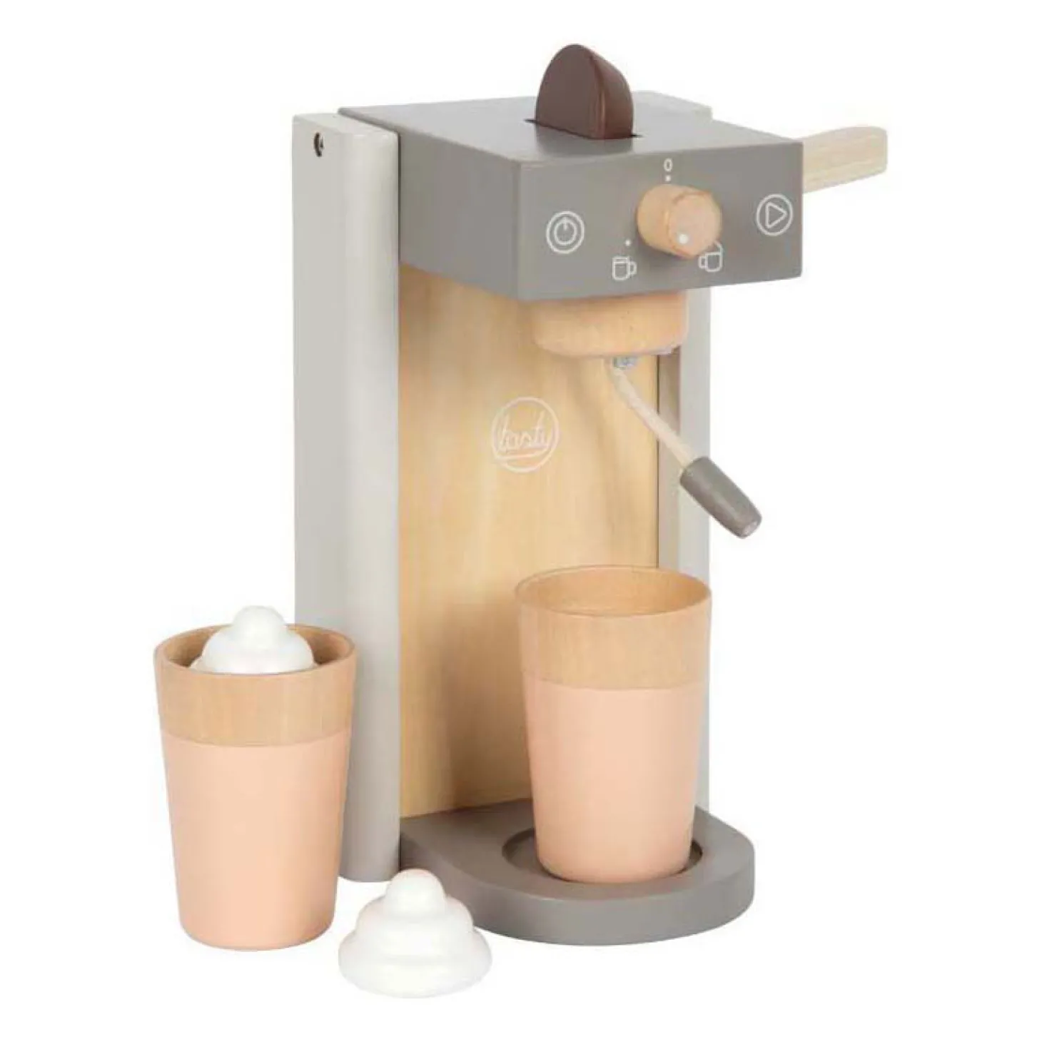 Small Foot Koffiemachine Speelset Grijs 'Tasty'