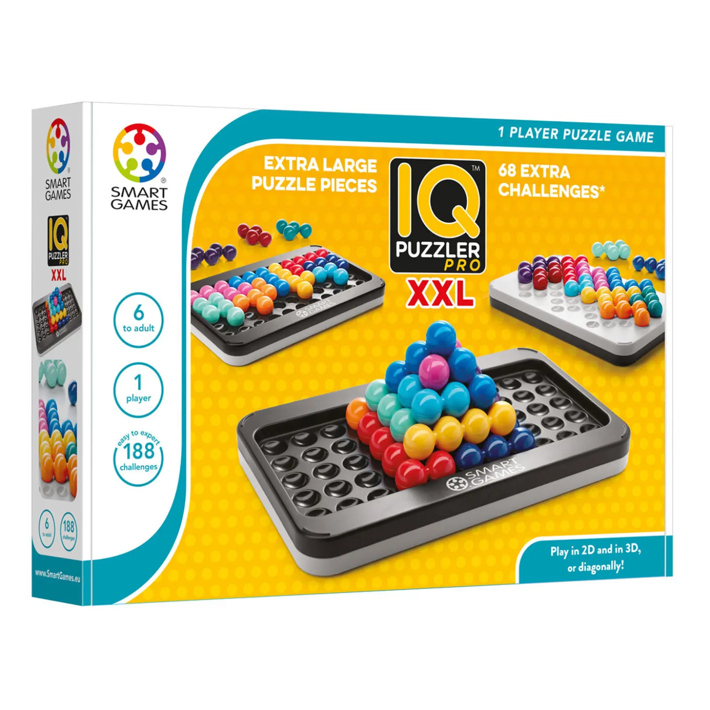 SmartGames IQ Puzzler Pro XXL (188 opdrachten)