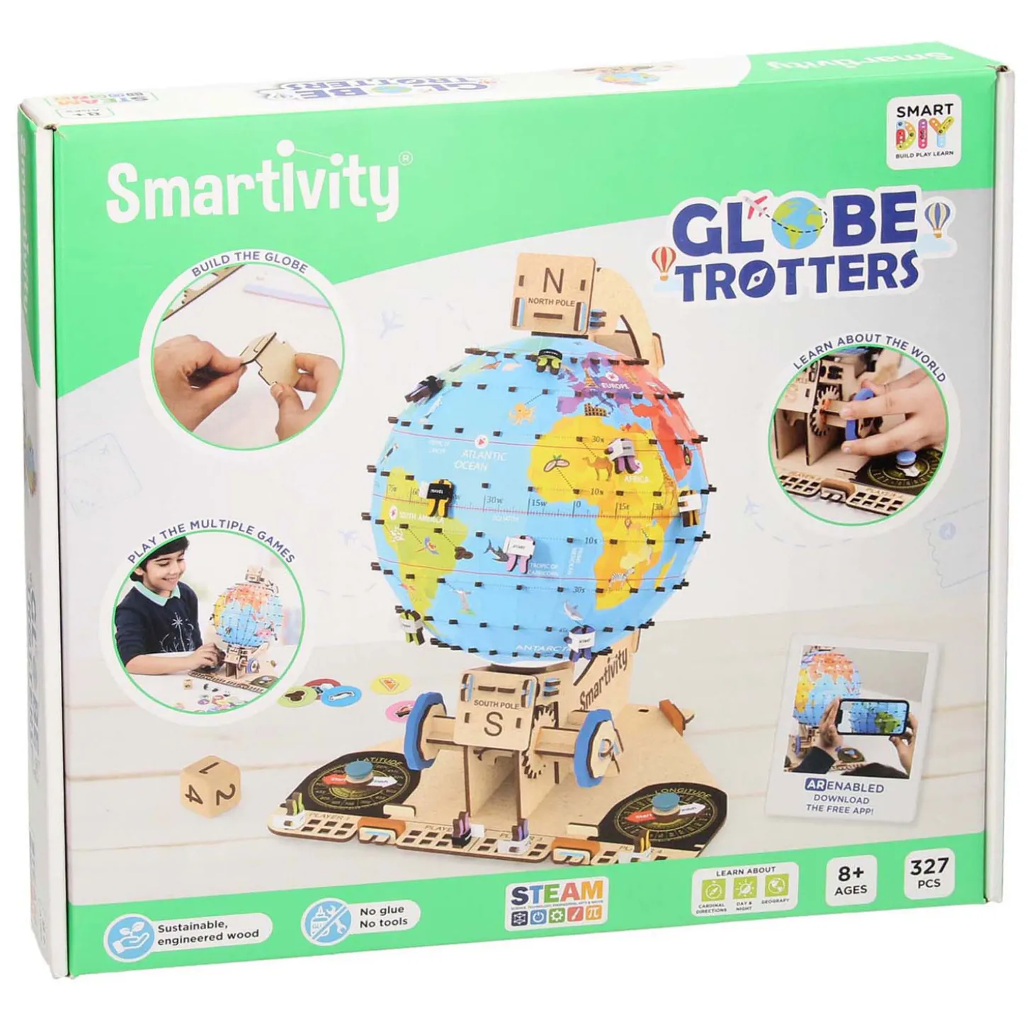 Smartivity Bouwpakket Hout - Globetrotters