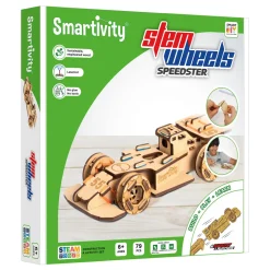 Smartivity Stem Wheels Bouwpakket Hout -  Speedster