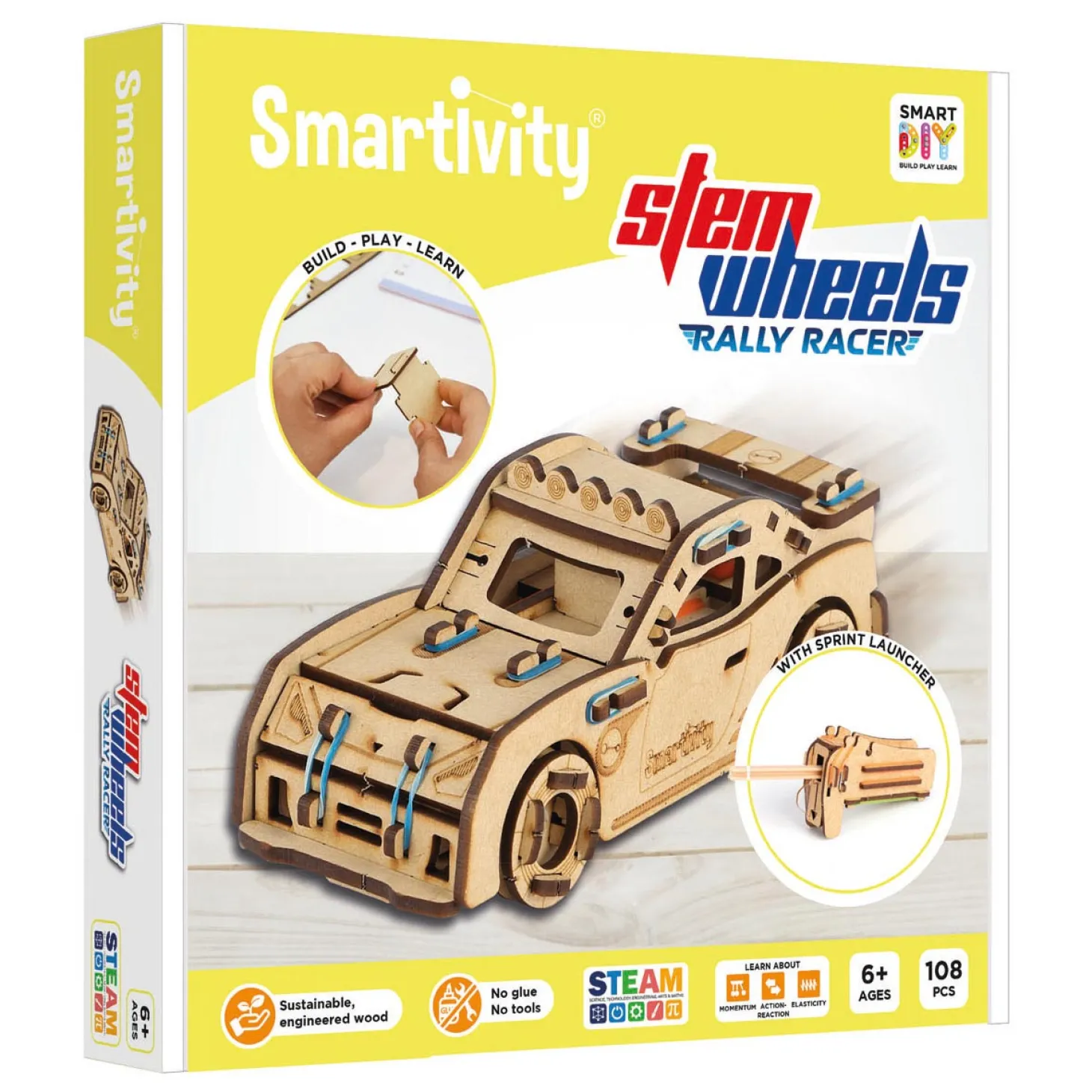 Smartivity Wheel Racers - Rally Racers Houten Bouwpakket