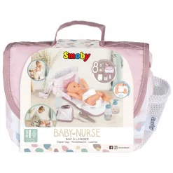Smoby Baby Nurse Luiertas, 8dlg.