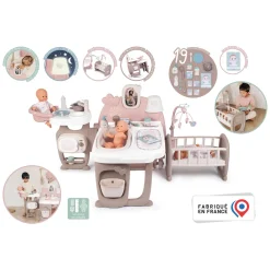 Smoby Baby Nurse Poppen Verzorgingscentrum, 23dlg.