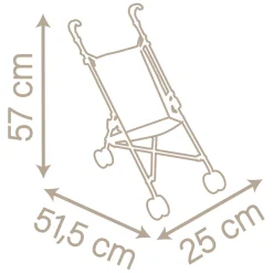 Smoby Baby Nurse Poppenbuggy