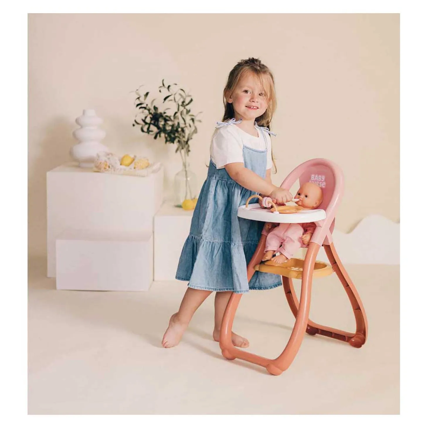 Smoby Baby Nurse Poppenstoel