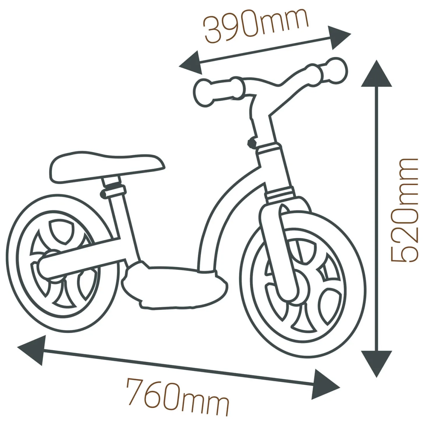 Smoby Balance Bike Comfort Loopfiets