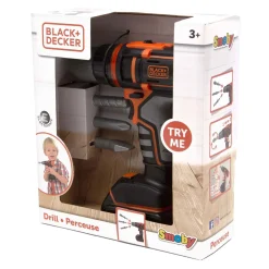 Smoby Black & Decker Boor met 3 Bitjes