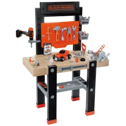 Smoby Black & Decker Bricolo Speelgoedwerkbank, 92dlg.
