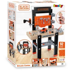 Smoby Black & Decker Bricolo Speelgoedwerkbank, 92dlg.
