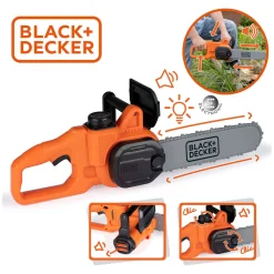 Smoby Black & Decker Kettingzaag met Licht en Geluid
