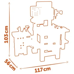 Smoby Black & Decker Mega Center, 100dlg.