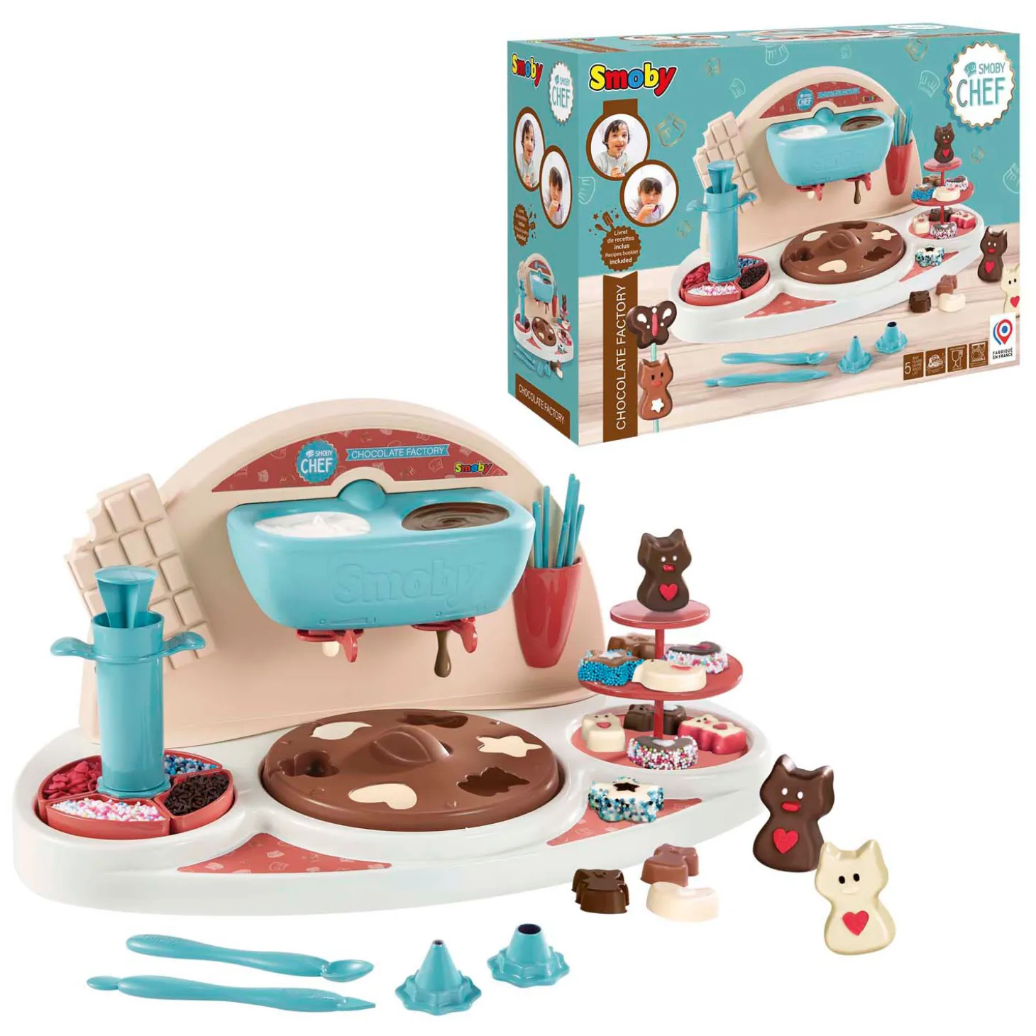 Smoby Chef Chocolade Fabriek, 64dlg.