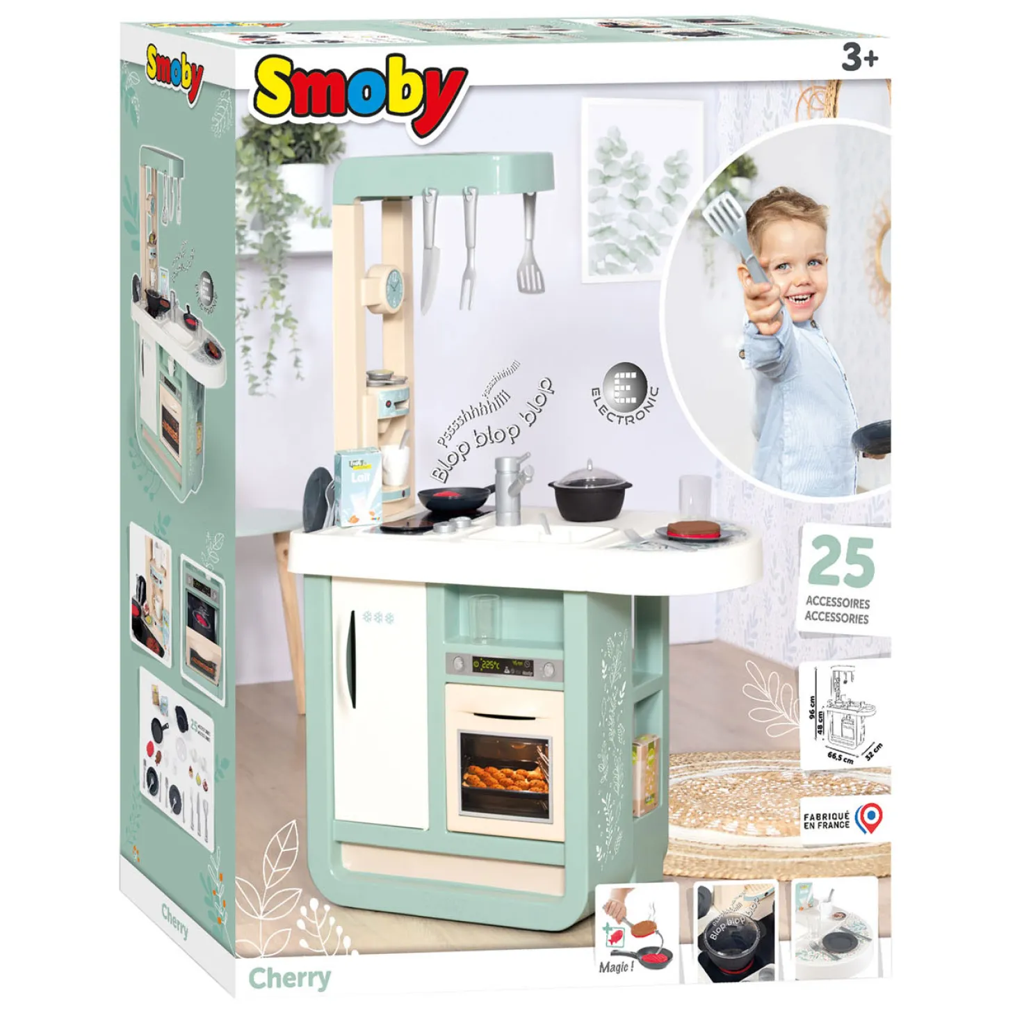 Smoby Cherry Keuken, 25dlg.