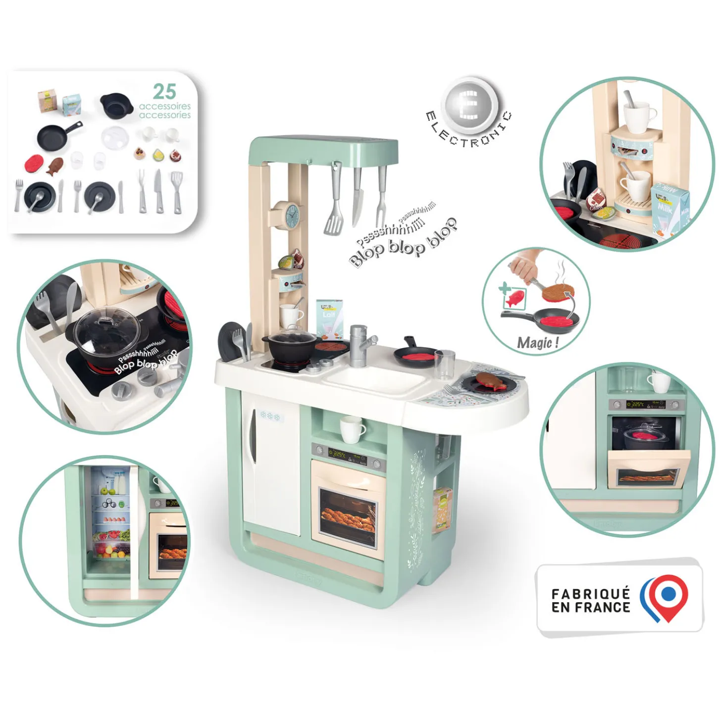 Smoby Cherry Keuken, 25dlg.