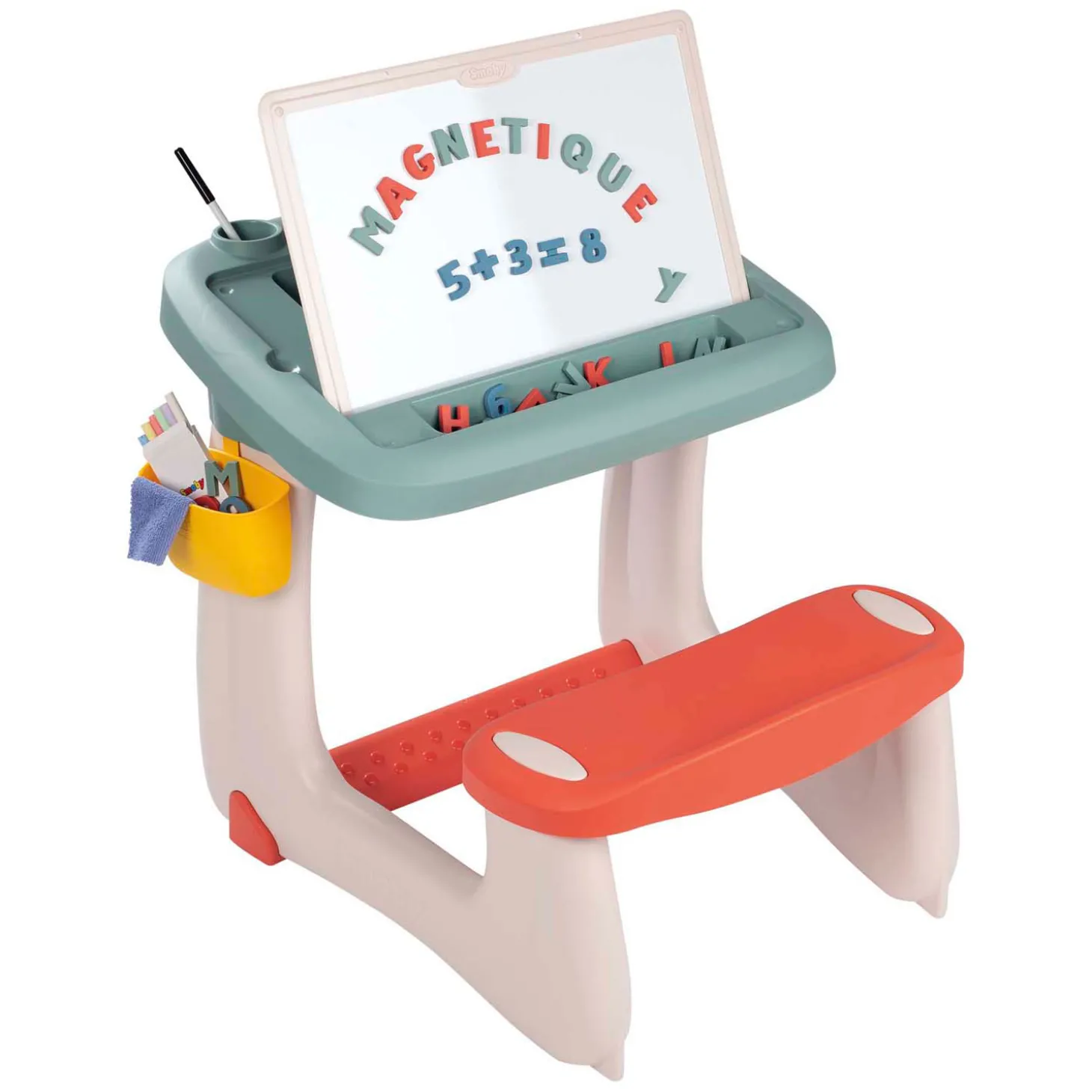 Smoby Ergonomische Kinderbureau met Accessoires, 80dlg.
