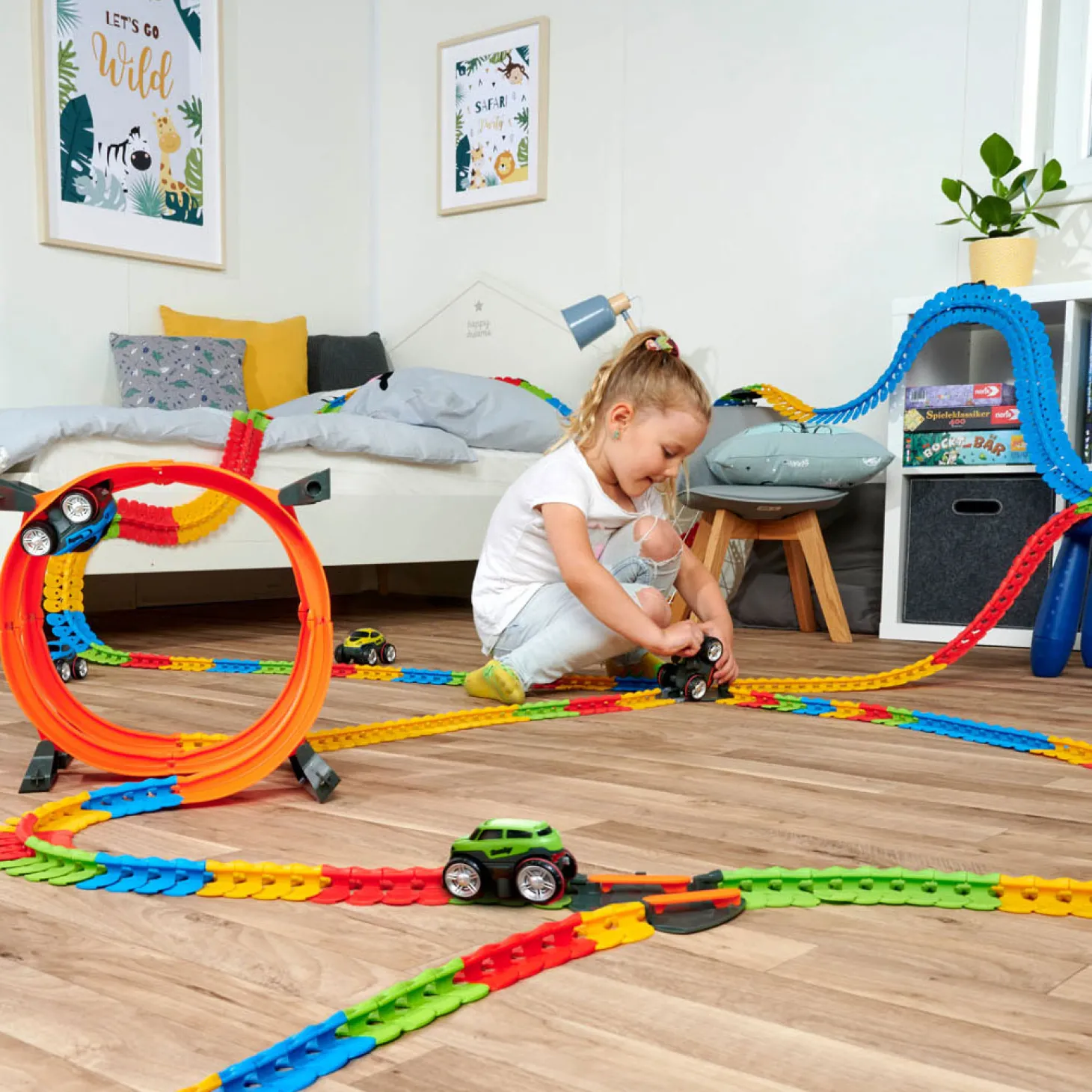 Smoby Flextreme Discovery Racebaan Set, 184dlg.