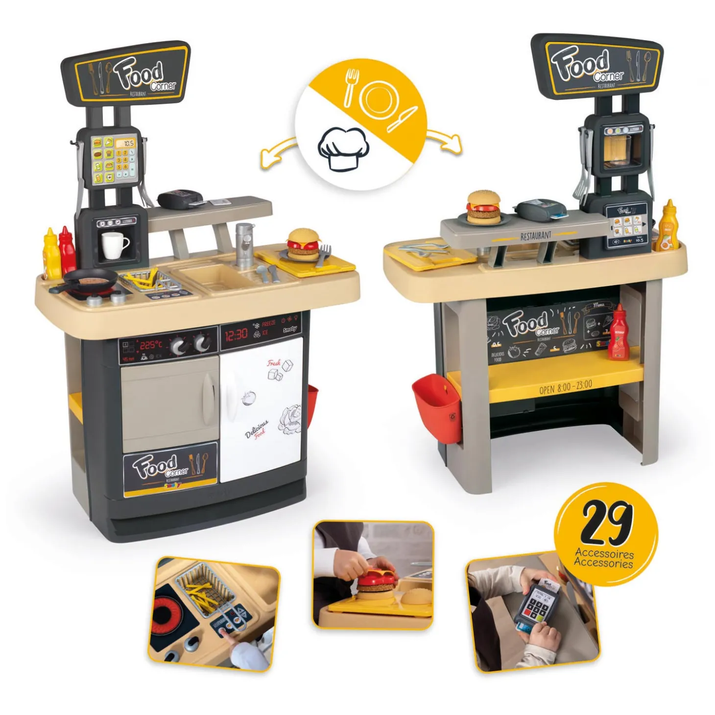 Smoby Food Corner Restaurant, 29dlg.