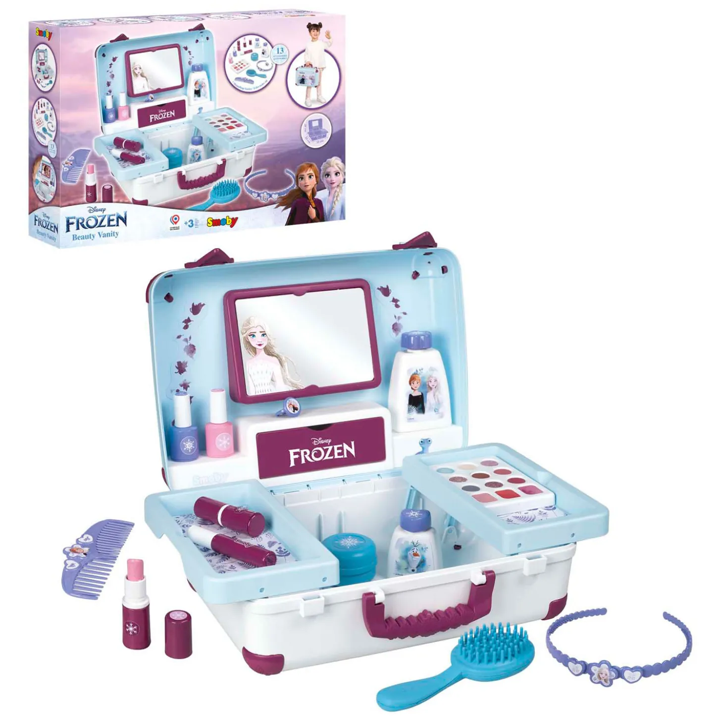 Smoby Frozen Beautykoffer, 10dlg.