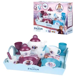 Smoby Frozen XL Theeset met Dienblad, 17dlg.