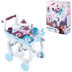Smoby Frozen XL Theeset met Trolley, 17dlg.