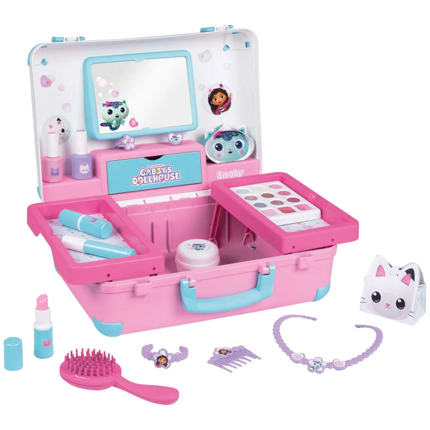 Smoby Gabby's Poppenhuis Beautykoffer, 15dlg.