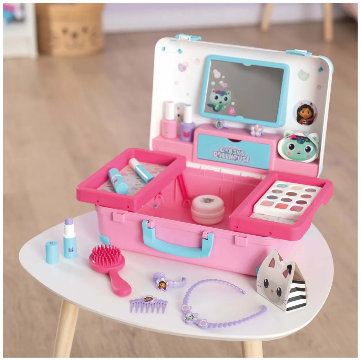 Smoby Gabby's Poppenhuis Beautykoffer, 15dlg.