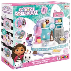 Smoby Gabby's Poppenhuis Ijs Fabriek, 20dlg.