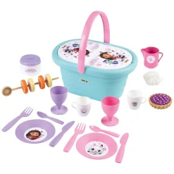 Smoby Gabby's Poppenhuis Picknickmand met Accessoires, 21dlg.