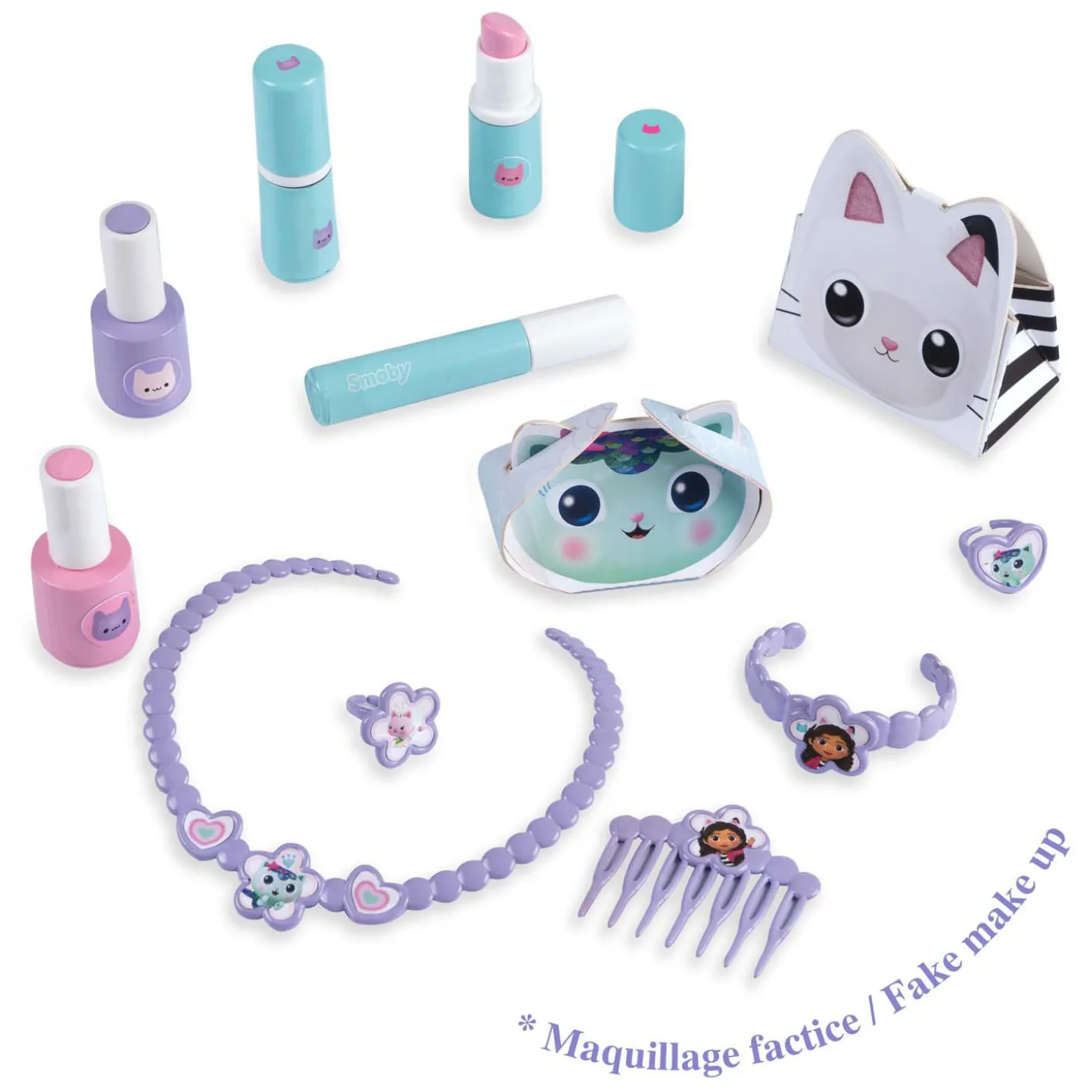 Smoby Gabby's Poppenhuis Tafelblad Kaptafel, 12dlg.