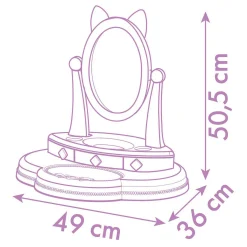 Smoby Gabby's Poppenhuis Tafelblad Kaptafel, 12dlg.