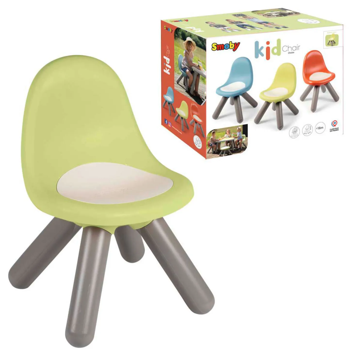 Smoby Life Kinderstoel Groen